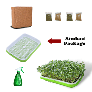 Microgreens Growing Kit Student Package for 1 Person
